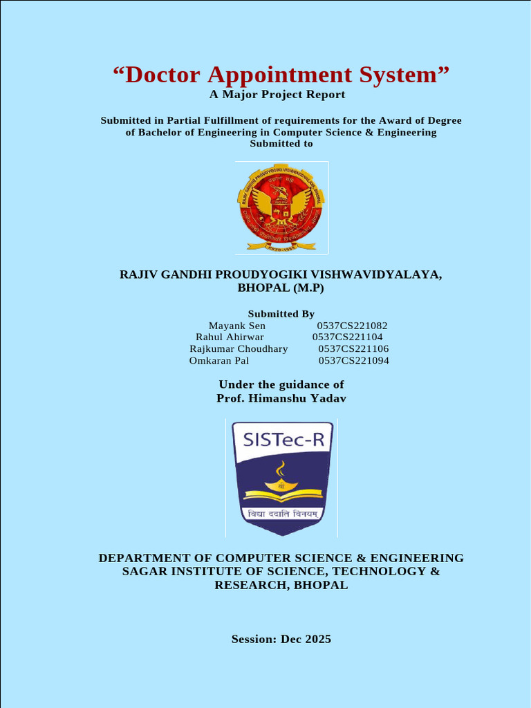Major - Project Final Report36464868 | PDF | Websites | Databases