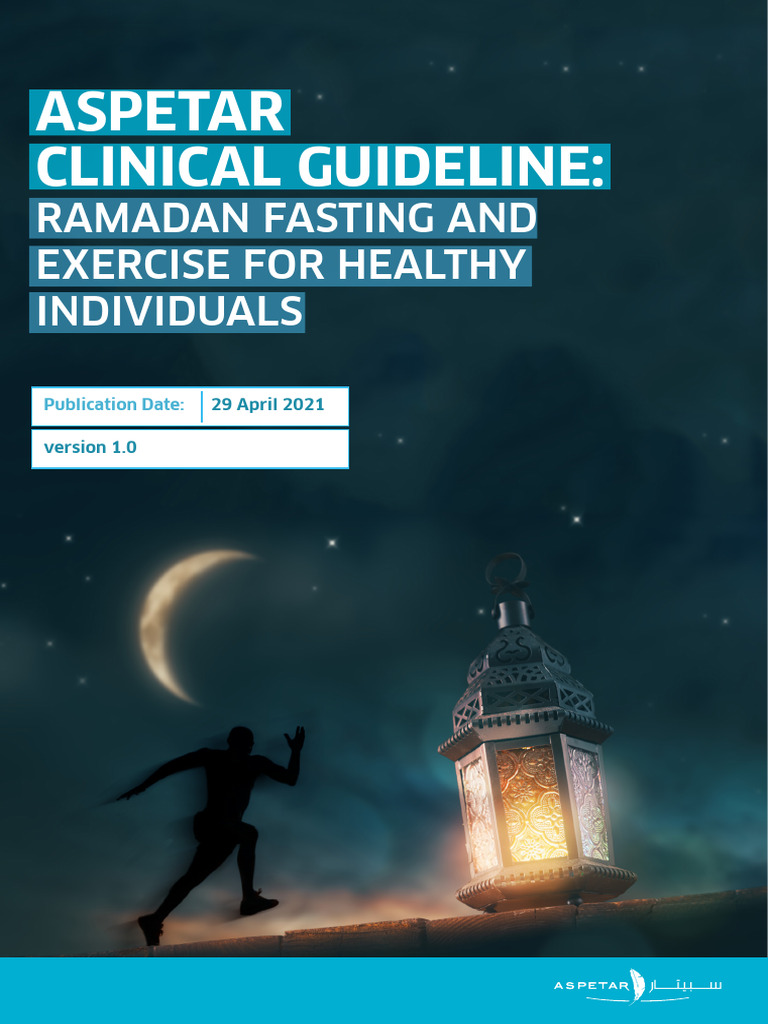 Aspetar Clinical Guideline For Ramadan | PDF | Ramadan