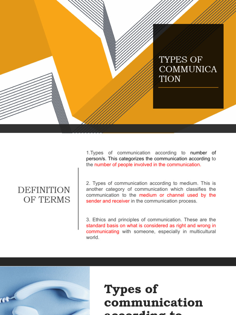 2 Types of Communication | PDF | Communication | Nonverbal Communication