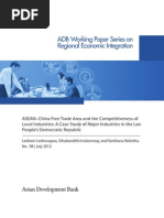 Download ASEANChina Free Trade Area and the Competitiveness of Local Industries A Case Study of Major Industries in the Lao Peoples Democratic Republic by Asian Development Bank SN101719810 doc pdf