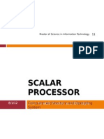Scalar Processor Report