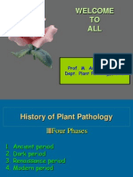 History of Plant Pathology Lecture