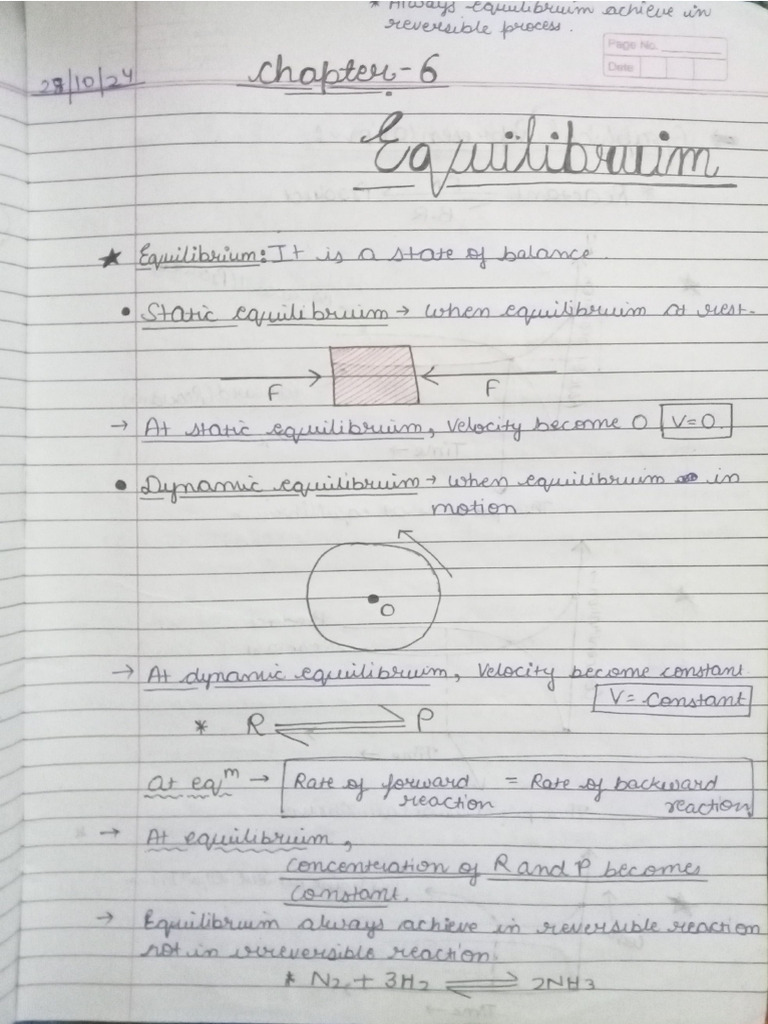 Equilibrium | PDF