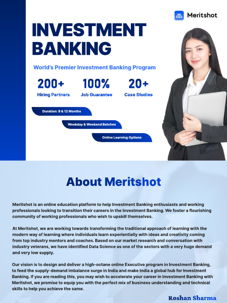 IB Brochure | PDF | Leveraged Buyout | Mergers And Acquisitions