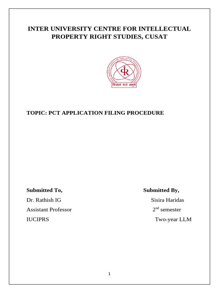 PCT Assignment Written | PDF