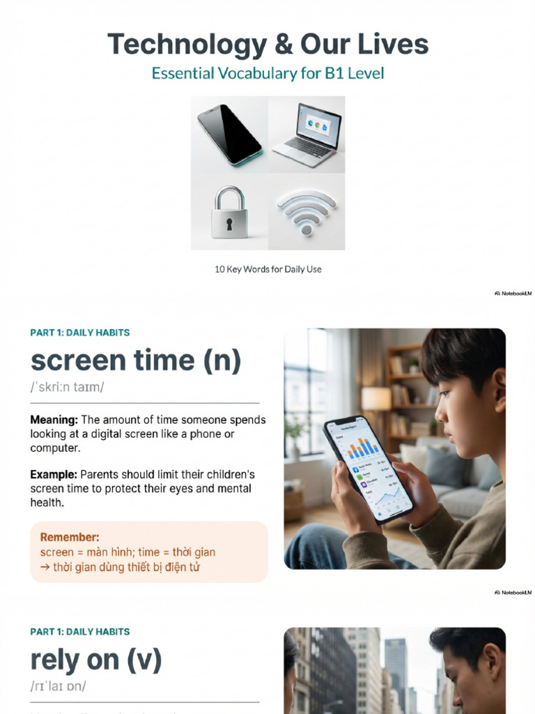Lesson 8 - Technology | PDF