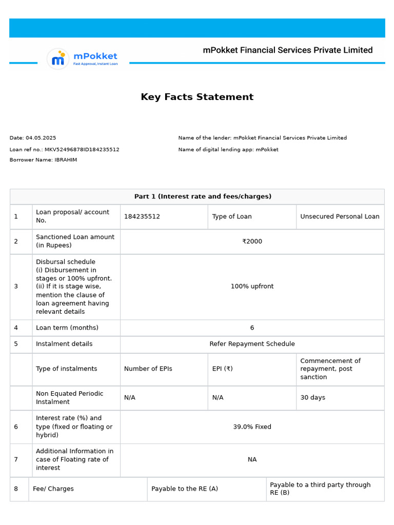 MKV52496878ID184235512 KeyFactStatement | PDF