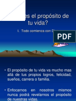 Cual Es El Proposito de Tu Vida