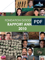 Rapport d'activité 2010 Fondation GoodPlanet