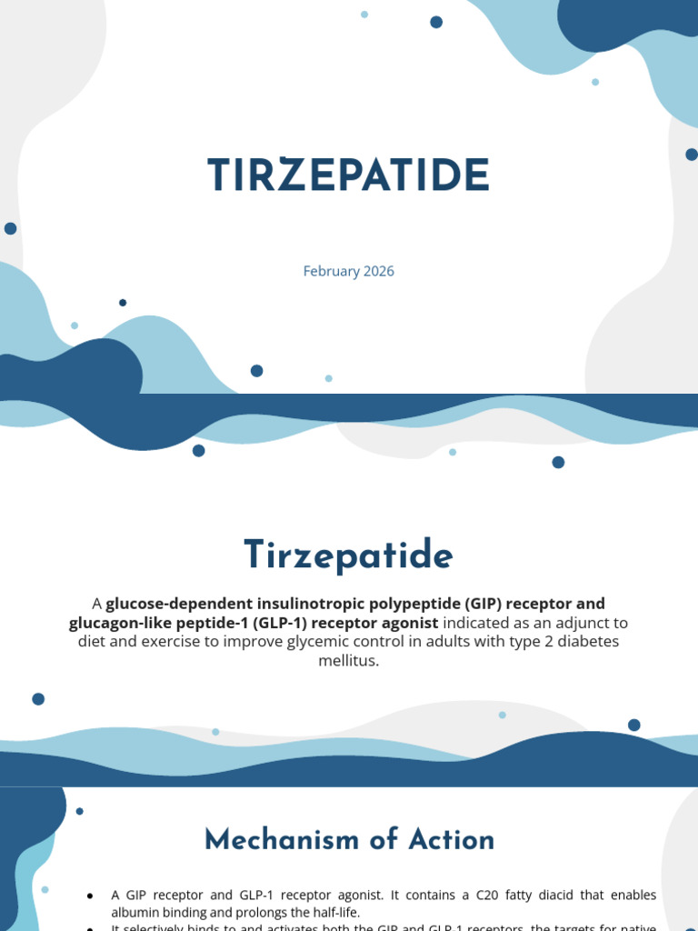 Tirzepatide | PDF