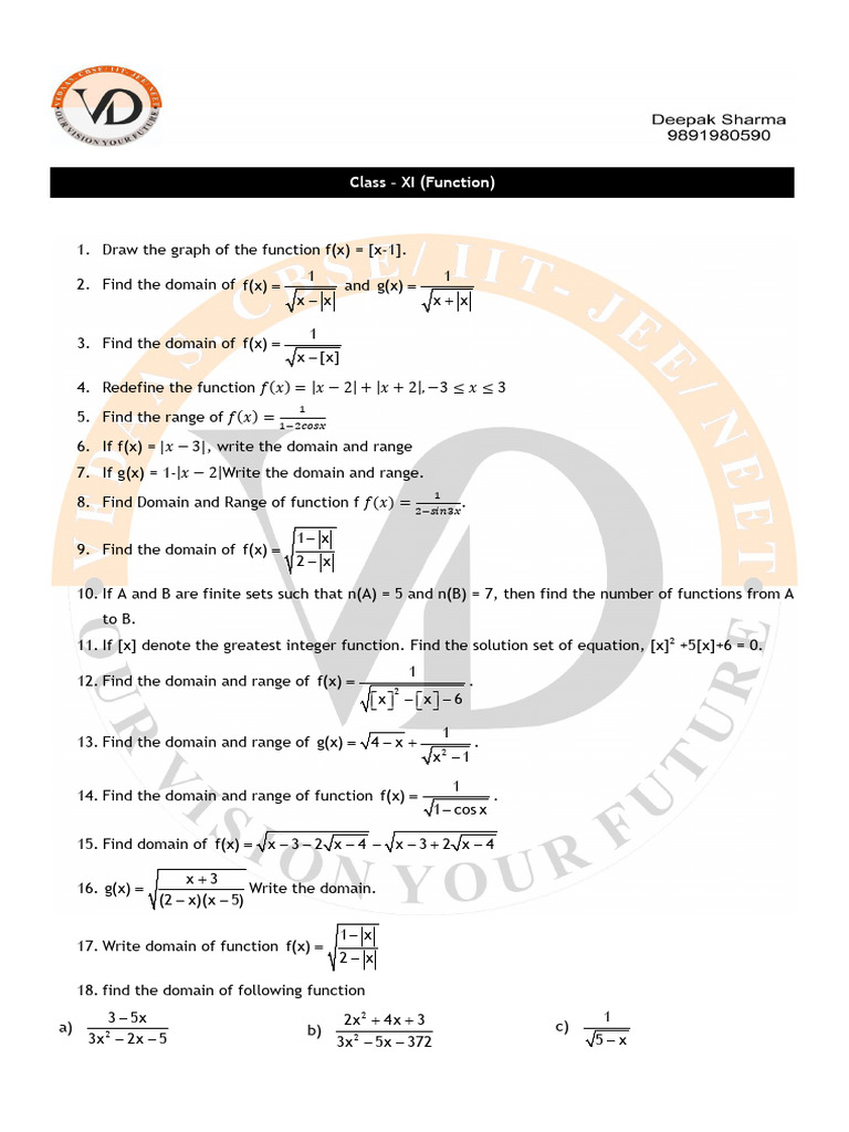 Function | PDF