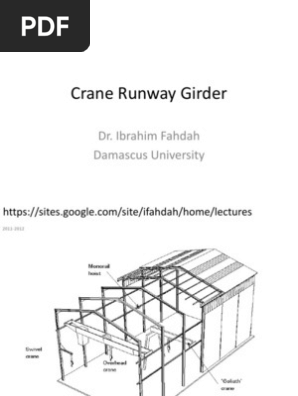 Crane Beam Design Crane Machine Buckling