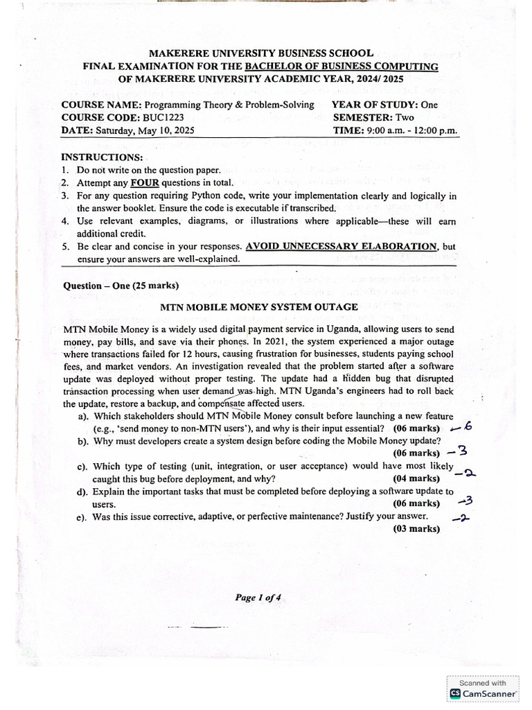 PTP Final Sample | PDF