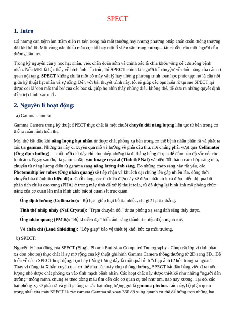 SPECT | PDF