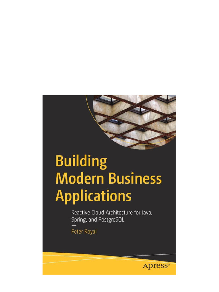 Building Modern Business Applications: Reactive Cloud Architecture For ...
