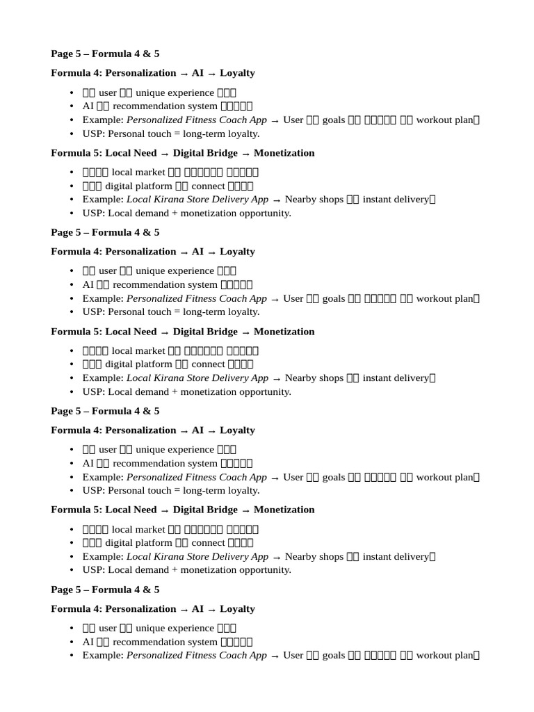 Digital Solution Formula | PDF