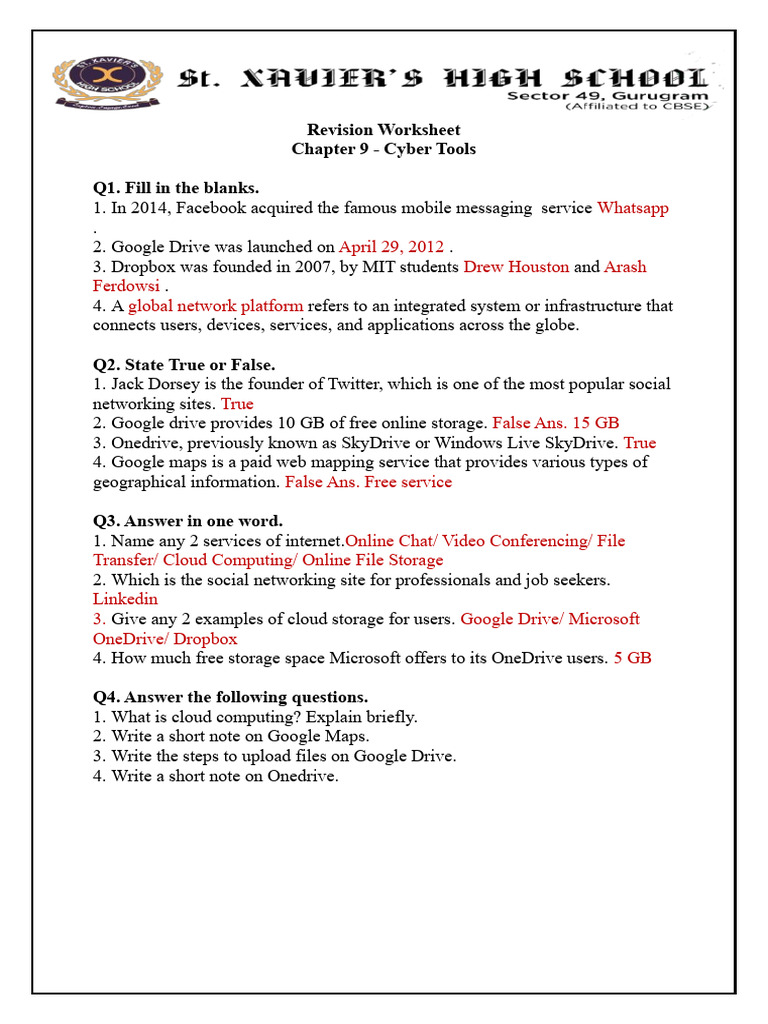 Answer Key - Cyber Tool | PDF