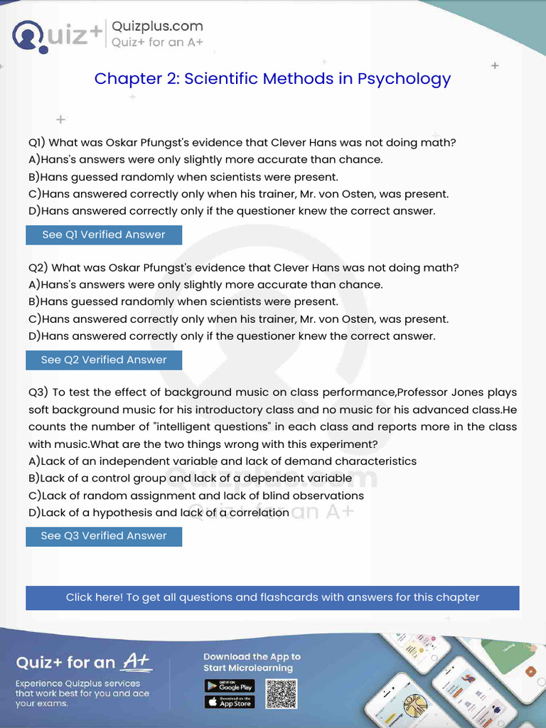 What Was Oskar Pfungsts Evidence That Clever Hans Was Not Doing Math | PDF