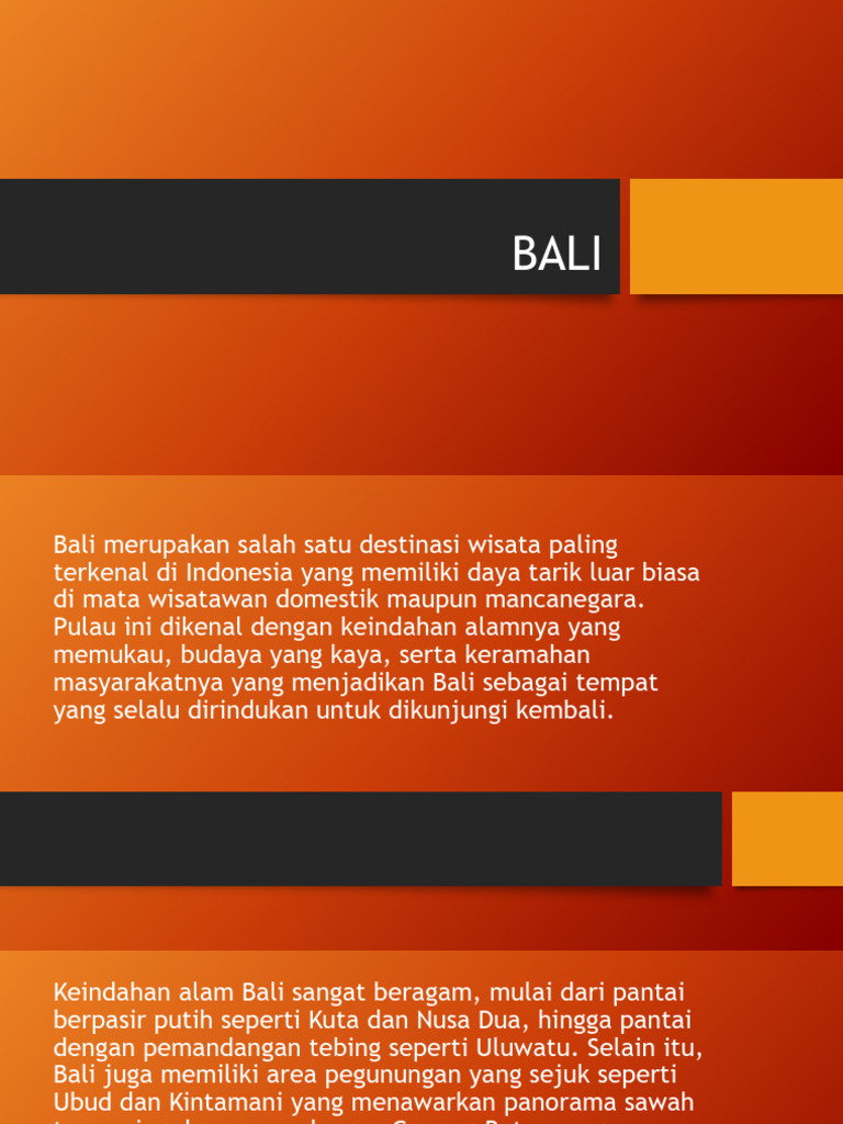 Bali | PDF