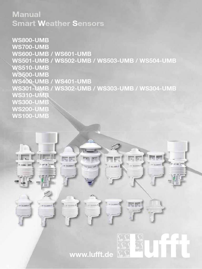 Lufft WS Series Manual Small | PDF