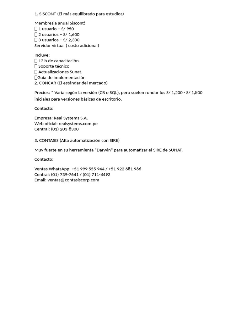 Conta | PDF