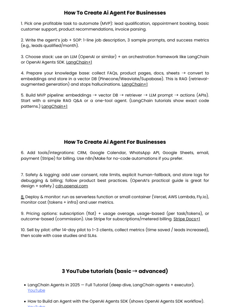 Ai Agent PDF | PDF