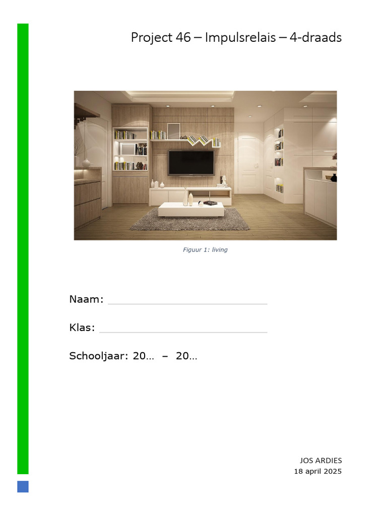 Project 46 Impulsrelais 4-Draads v25.1 | PDF