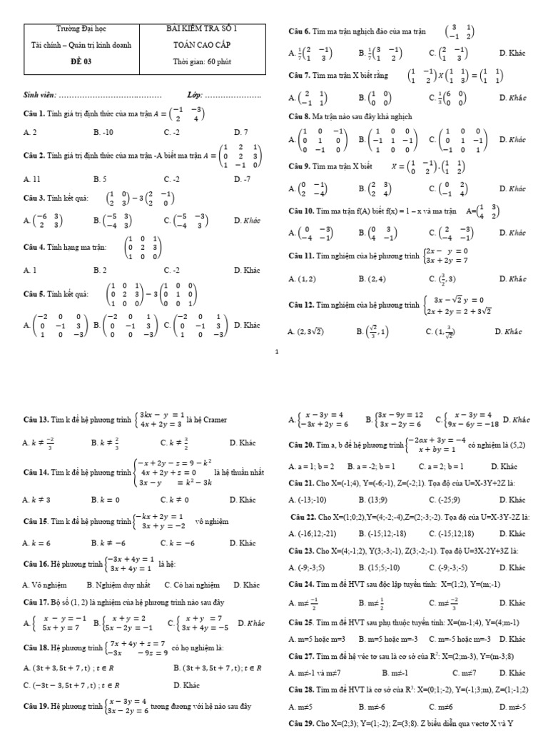 ĐỀ 03 TCC | PDF