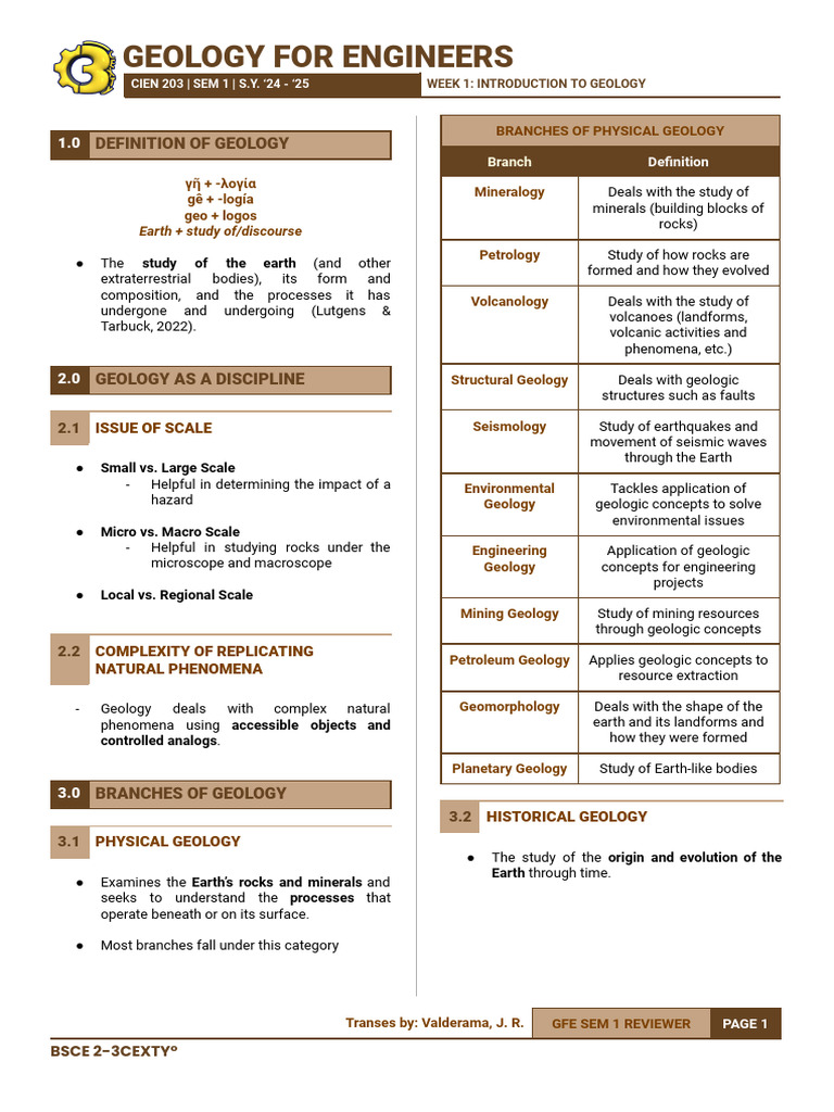 Introduction To Geology | PDF