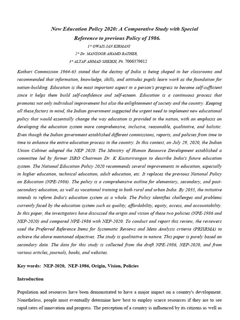 Comparative FFF | PDF
