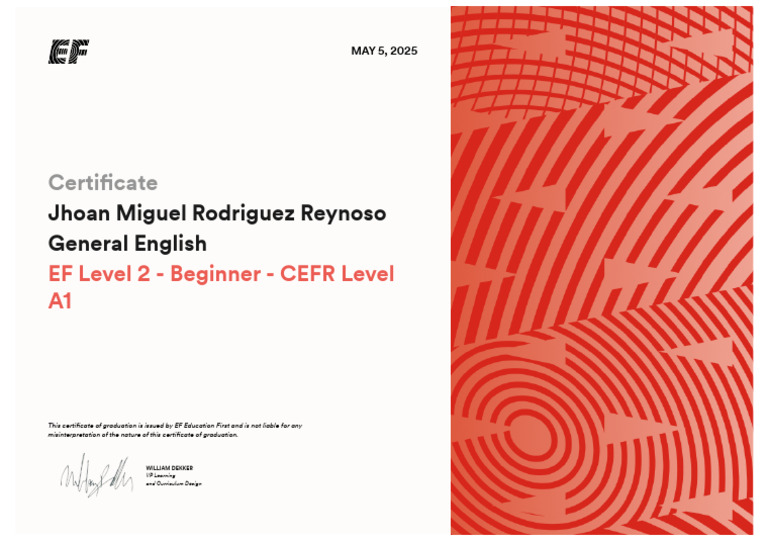 EF Level 2 - Beginner - CEFR Level A1 | PDF