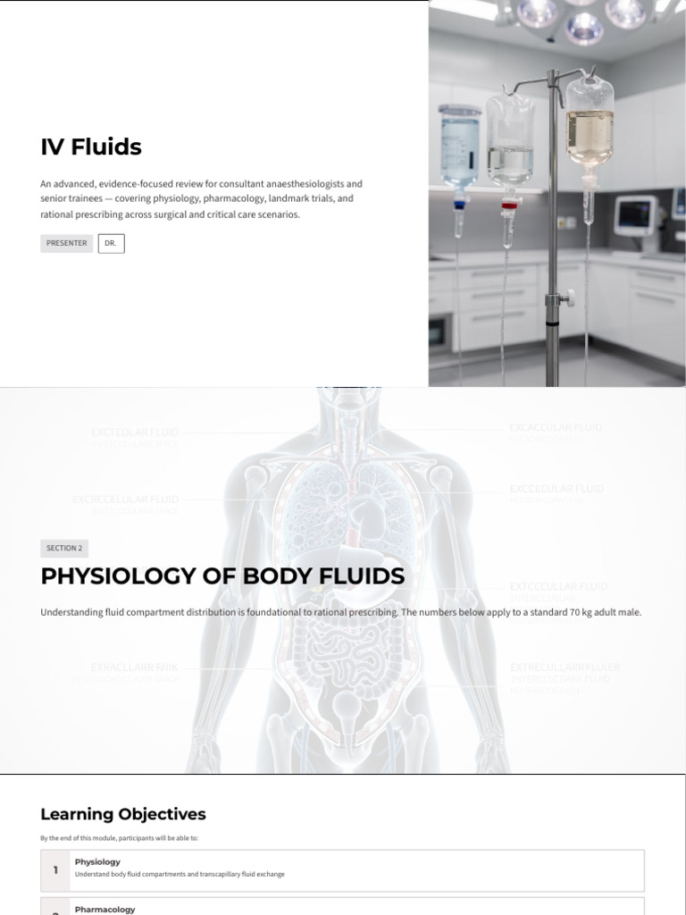 IV Fluids | PDF