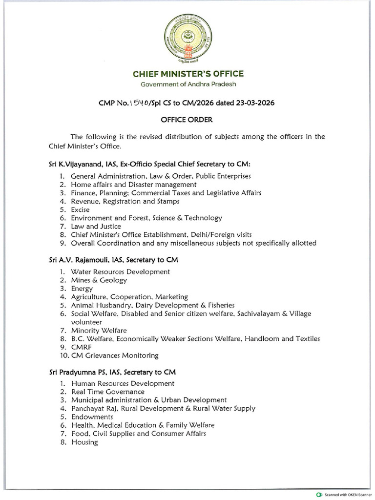 CMP Note No 1540 | PDF