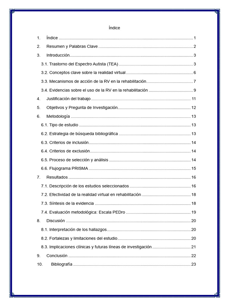 RV en TEA | PDF