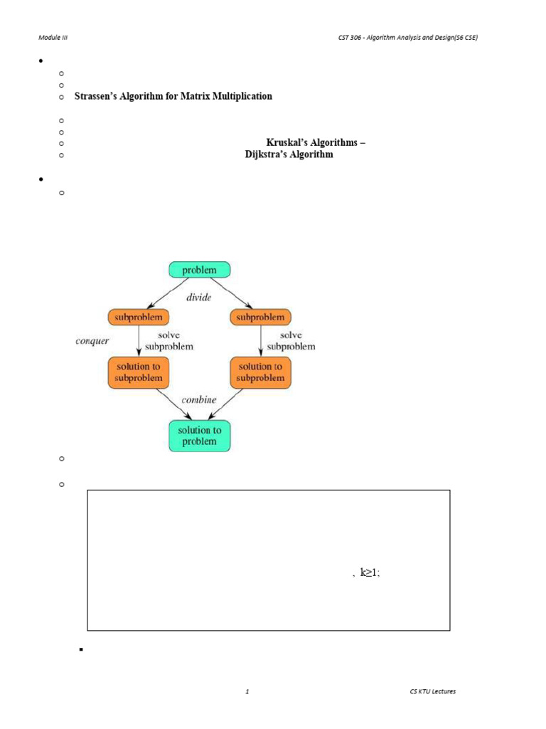Module III | PDF
