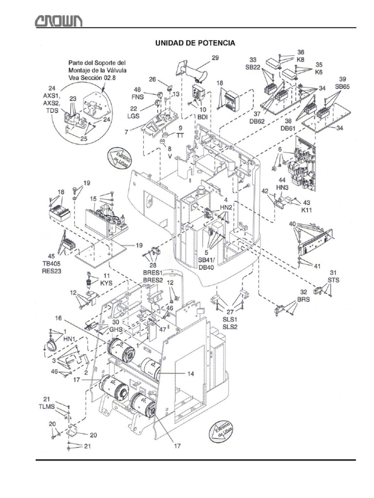 62 RC3000 PARTES Componentes Electricos | PDF