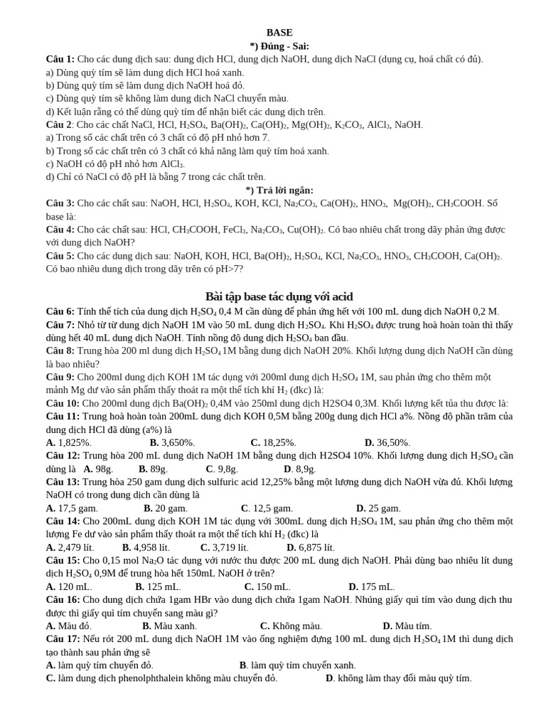 Bu I 18 (Base) - Hs | PDF