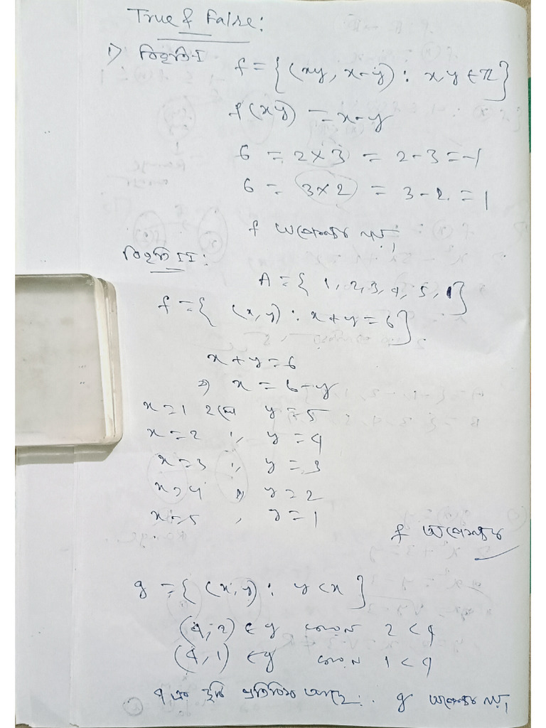 Class XI Math Functions | PDF