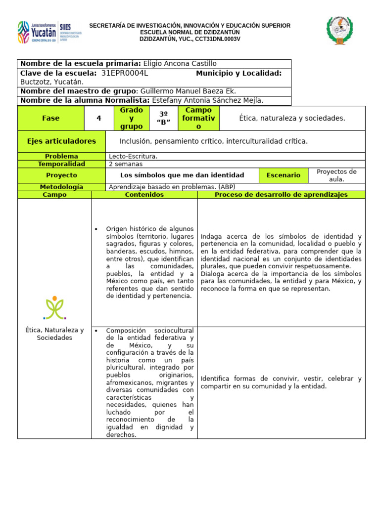 Planeaciòn Proyectos de Aula | PDF
