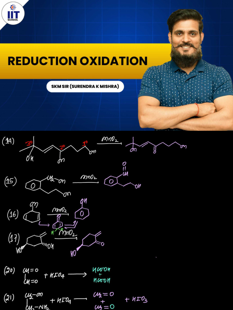 @team Delta Official Reduction Oxidation L 11 Class Notes Oxidation | PDF