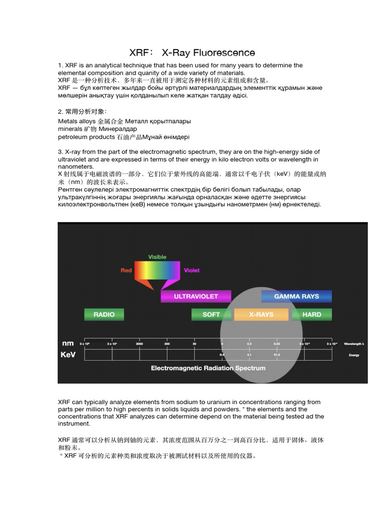XRF's Explanations | PDF