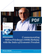 Commemorating Milton Friedman's 100th Birthday With The Index of Economic Freedom