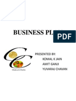 Business Plan: Presented By: Komal K Jain Amit Ganji Yuvaraj Chavan