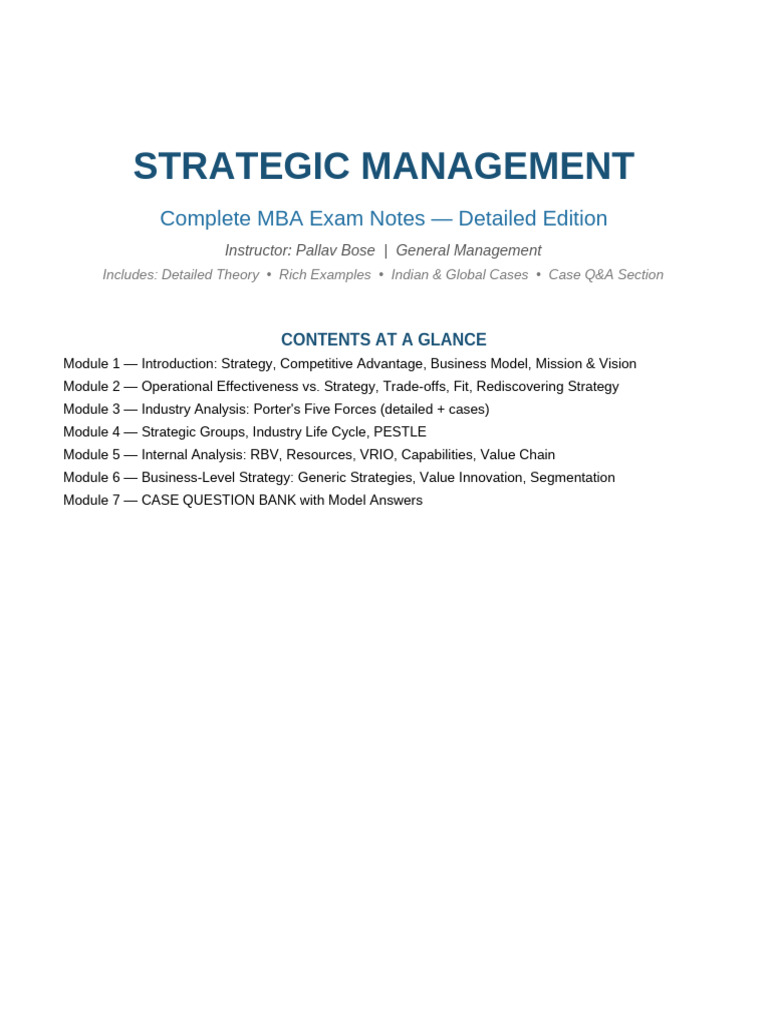 SM Detailed Notes | PDF