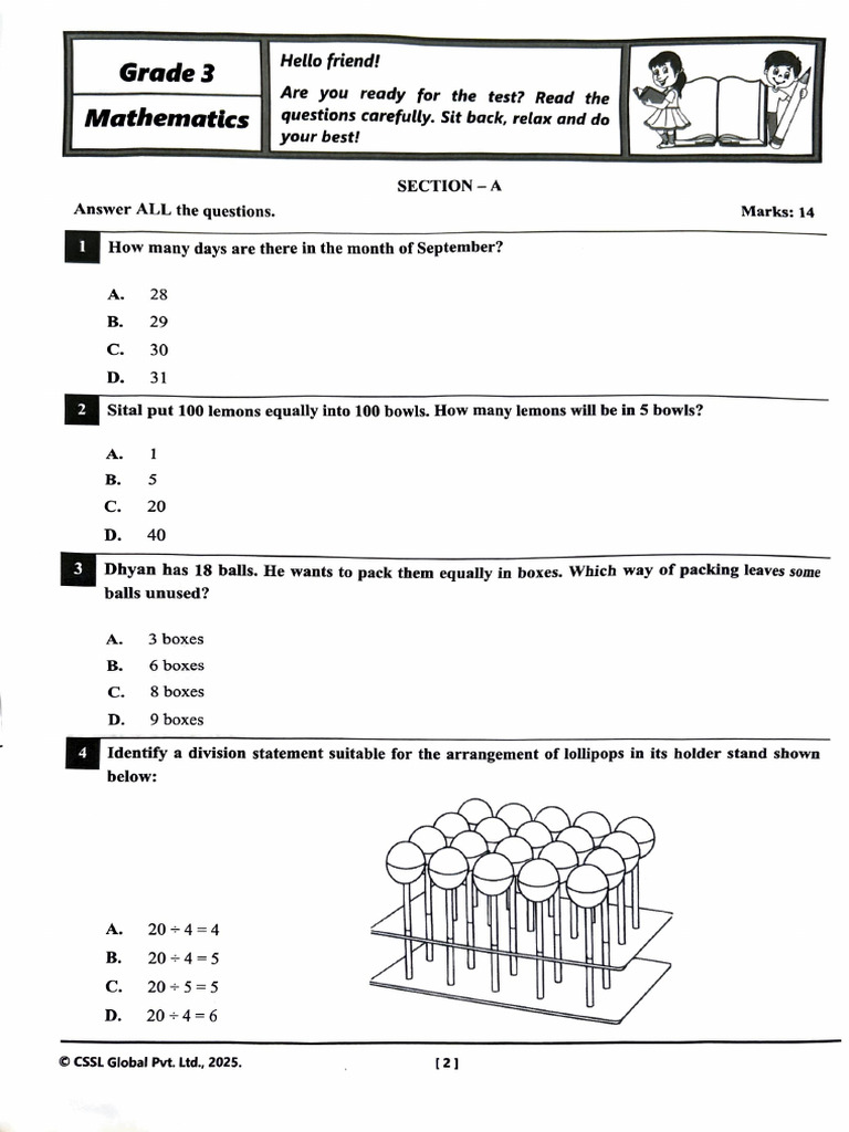 Maths Paper (Annual Exam) | PDF