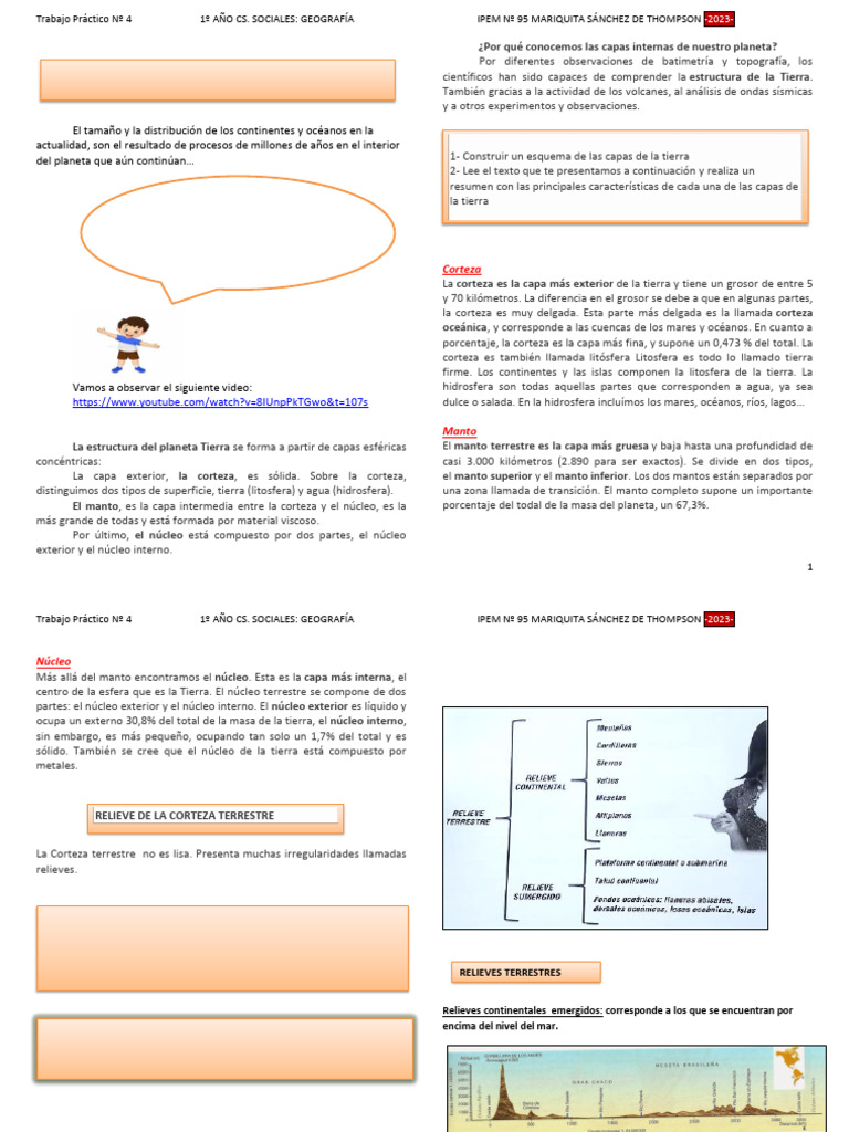 1º Geografía Tp4 MST 2023 | PDF