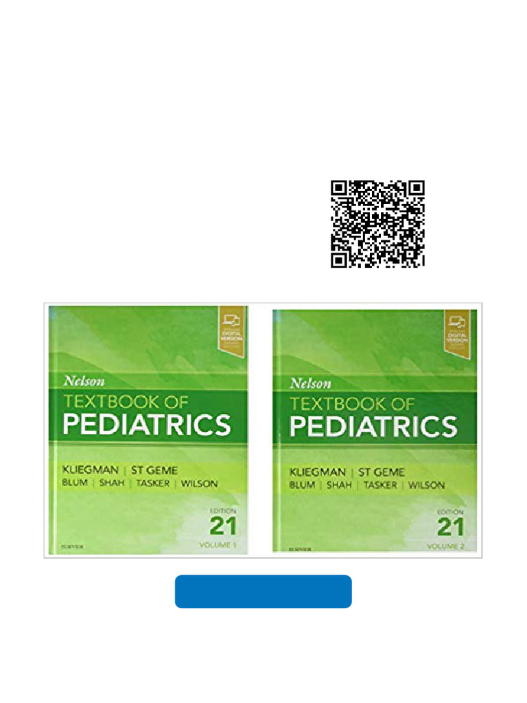 Nelson Textbook of Pediatrics, 2-Volume Set 21st Edition PDF