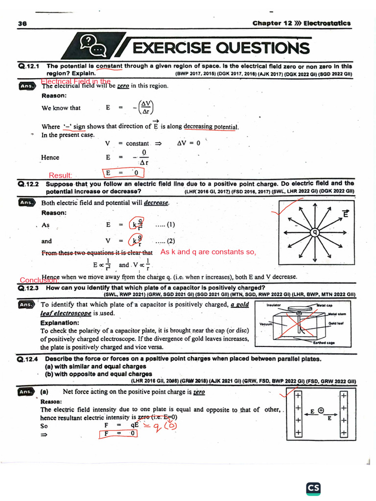 Marked Exercise Questions Unit1 | PDF