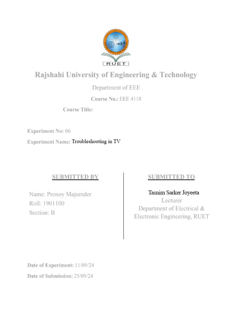 Exp 6 | PDF