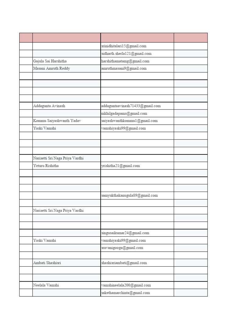 2025 XTRAGRAD Registered Students List | PDF